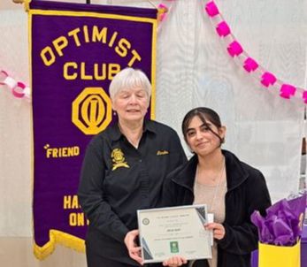 Youth Appreciation Winner: Ayesha Awan